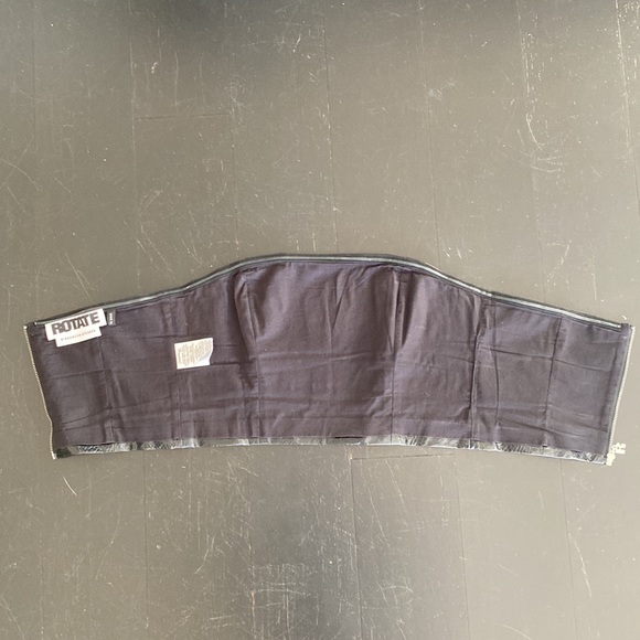 Rotate faux leather faux snake skin bandeau - Picture 5 of 8